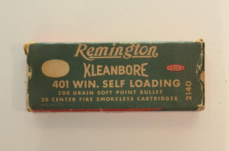 Remington	401 Win Self-Loading