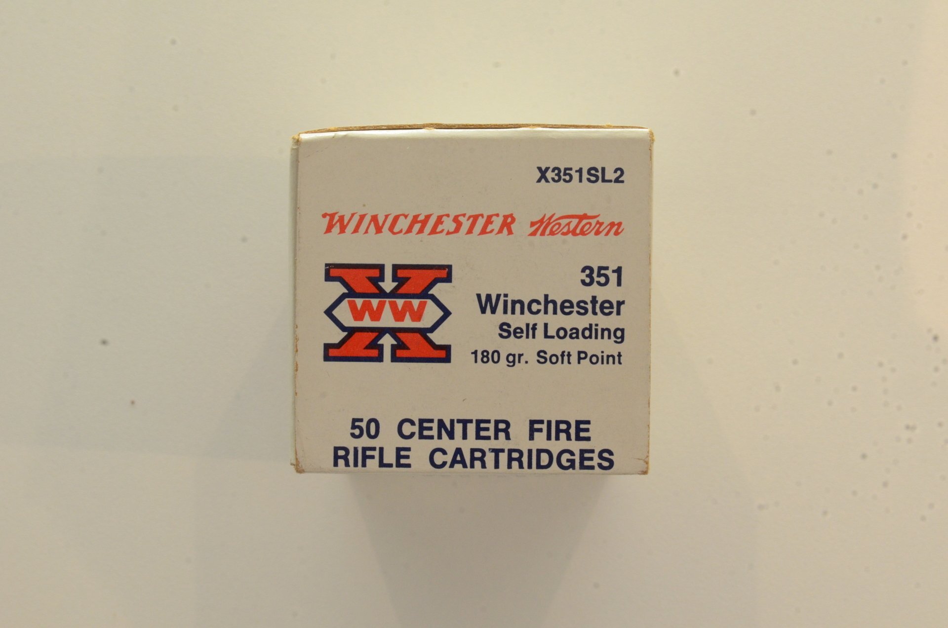 Winchester Western Division	351 Win Self-Loading