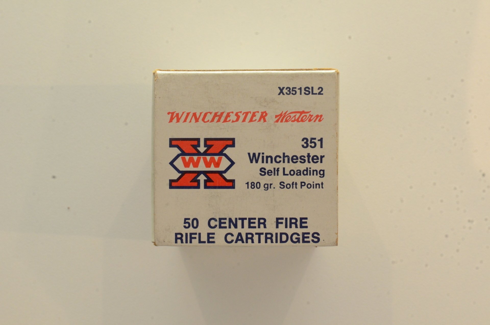 Winchester Western Division	351 Win Self-Loading