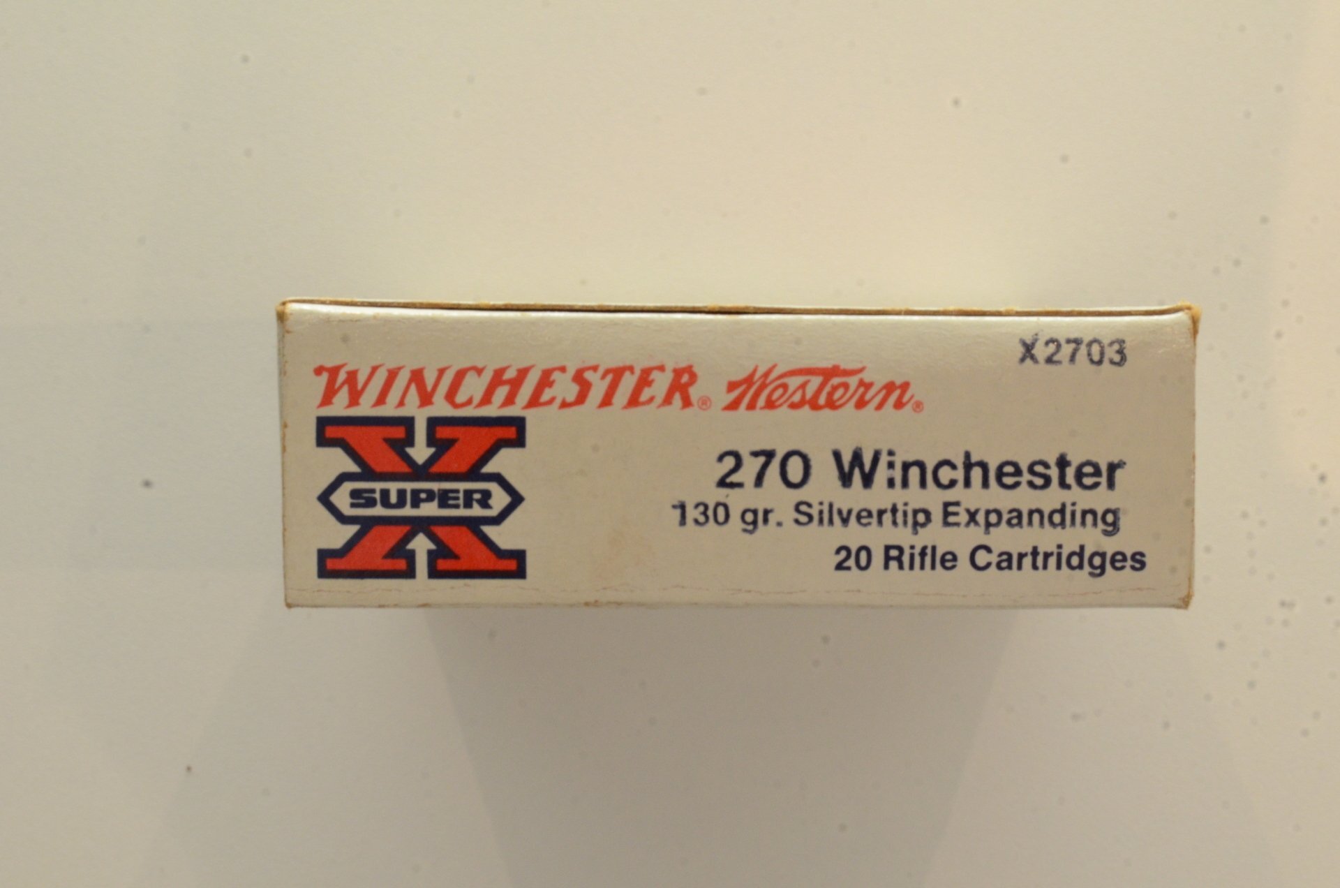 Winchester Western Division	270 Win
