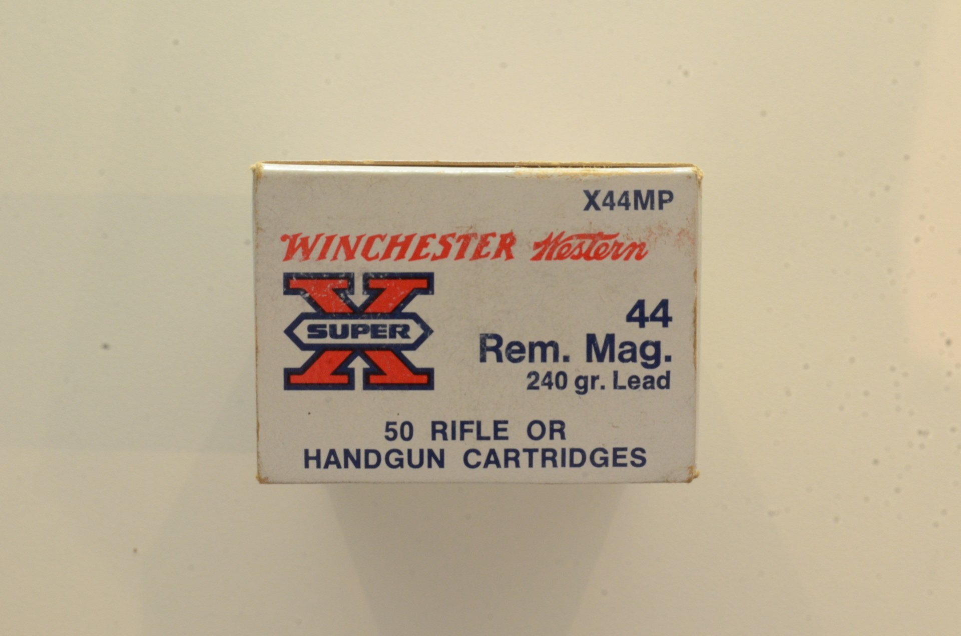 Winchester Western Division	44 Rem Magnum