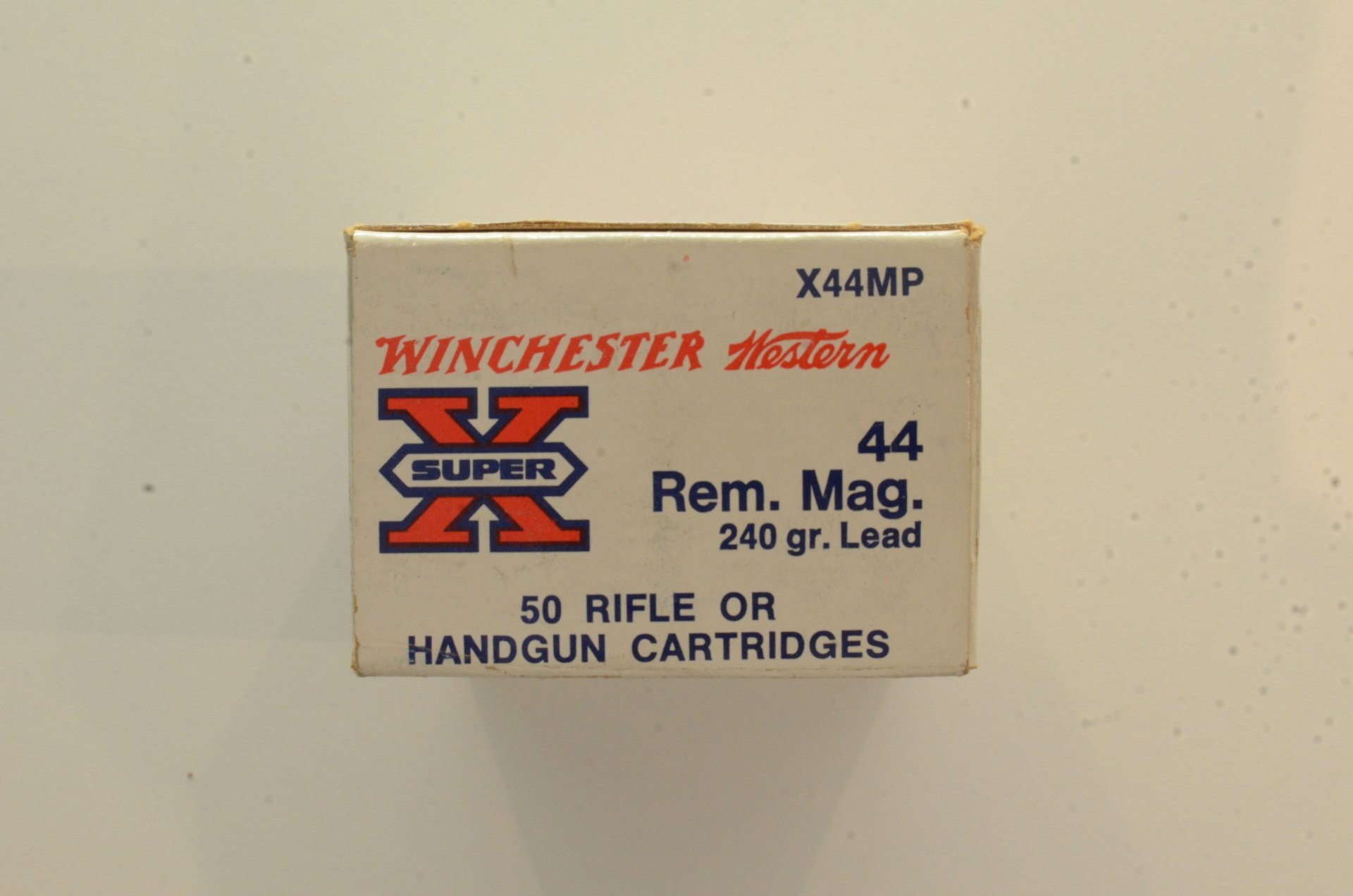 Winchester Western Division	44 Rem Magnum