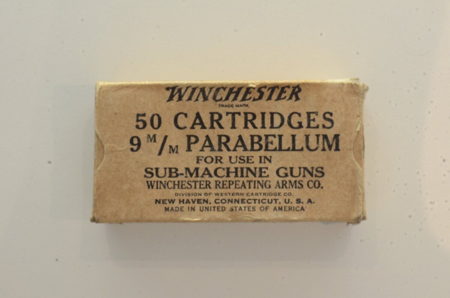 Winchester Western Division	9 MM Parabellum