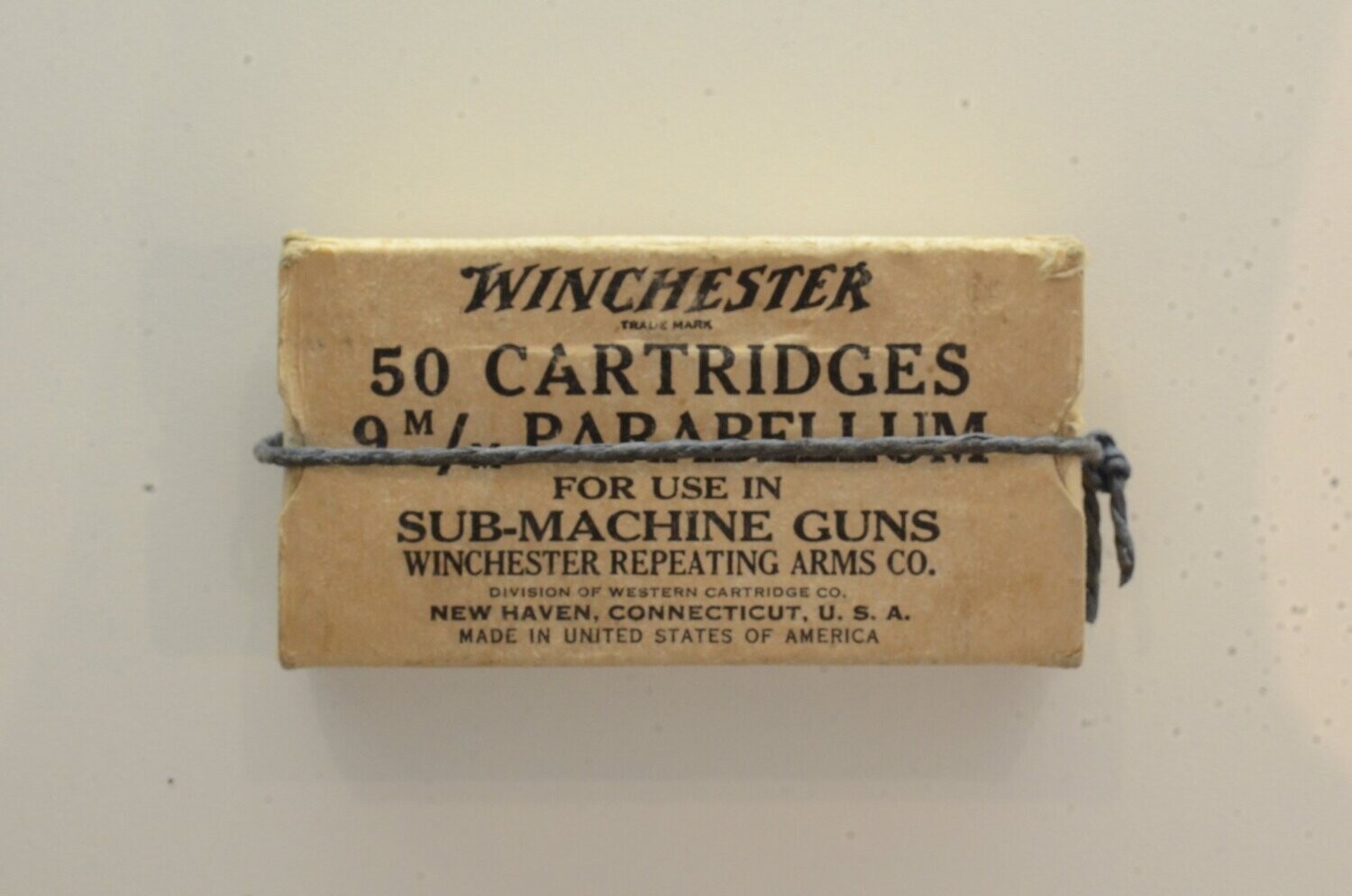 Winchester Western Division	9 MM Parabellum