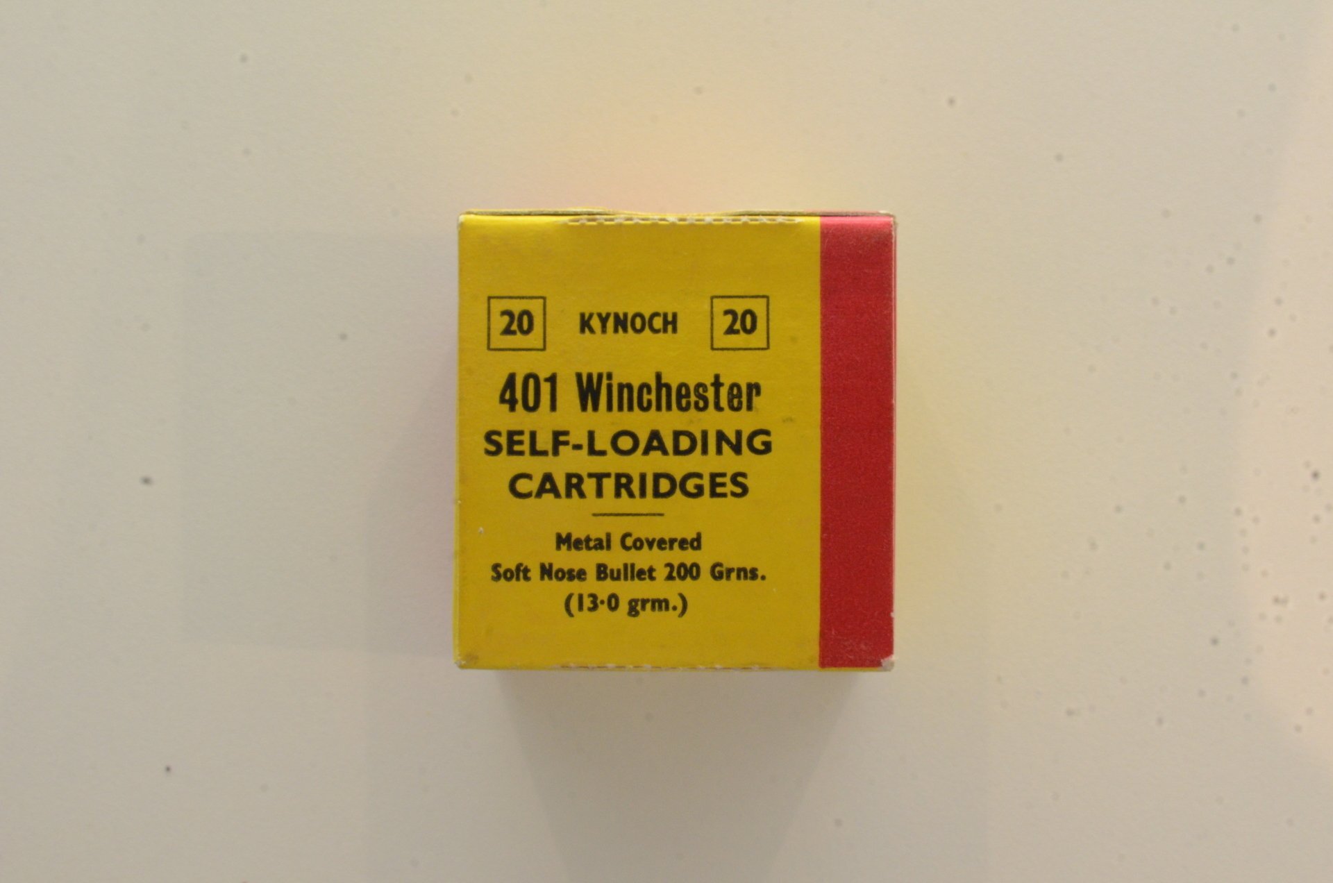 Kynoch	401 Win Self-Loading