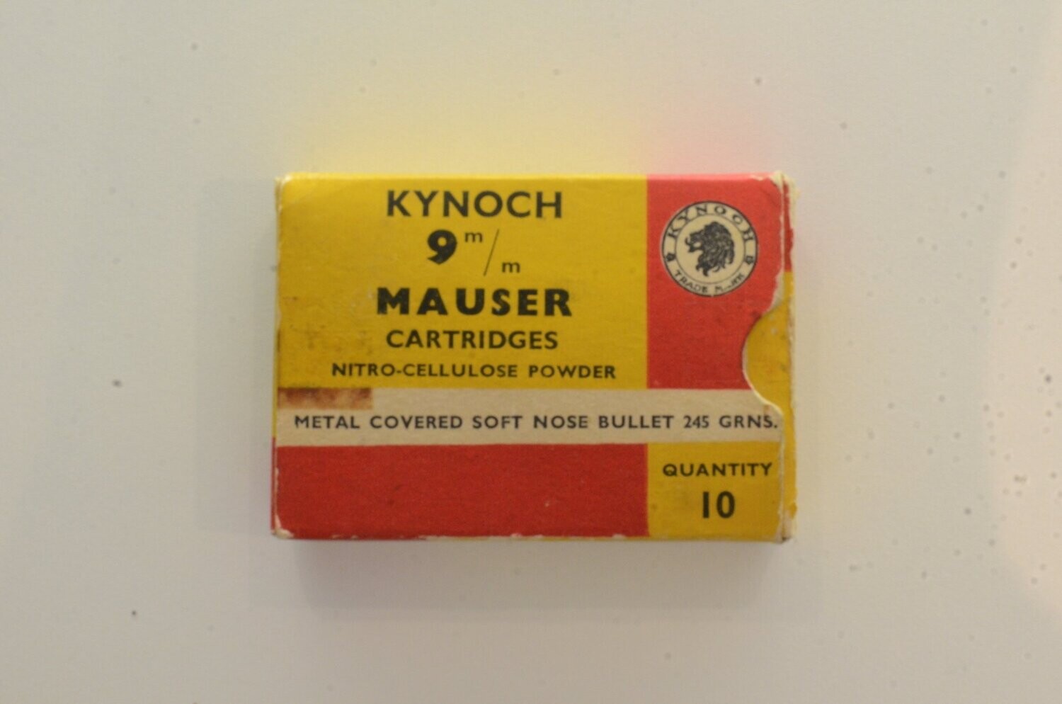 Kynoch	9 MM Mauser