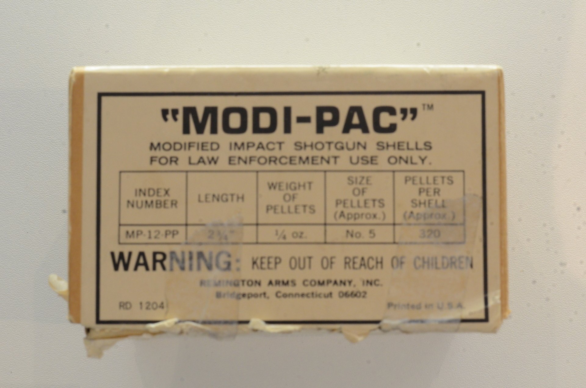 Remington	12 Modi Pack Law Enforcement only