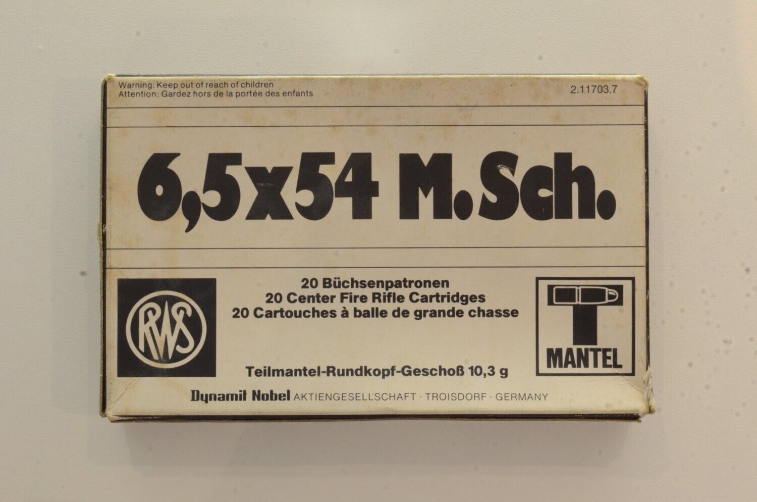 RWS H. Mantel	6,5 x 54 Mannlicher Schönauer
