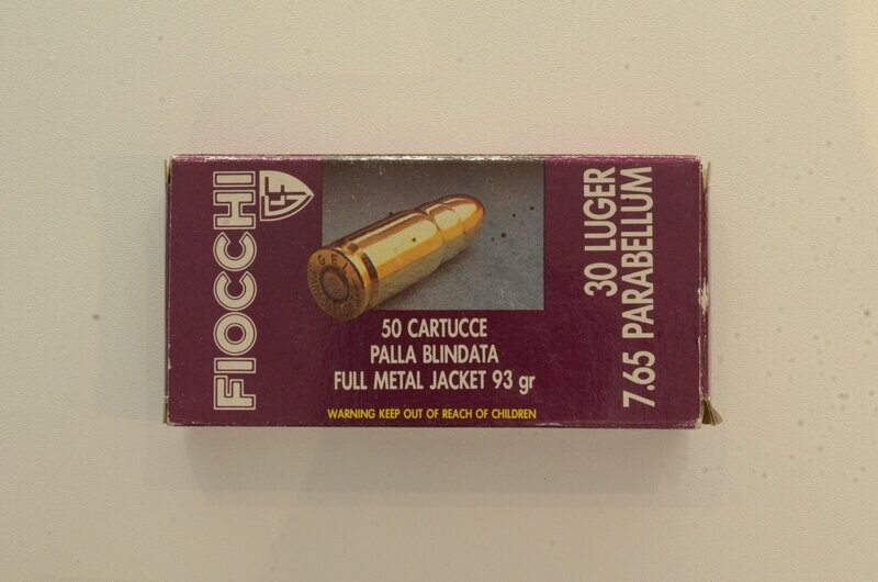 Fiocchi	30 Luger/ 7.65 Parabellum
