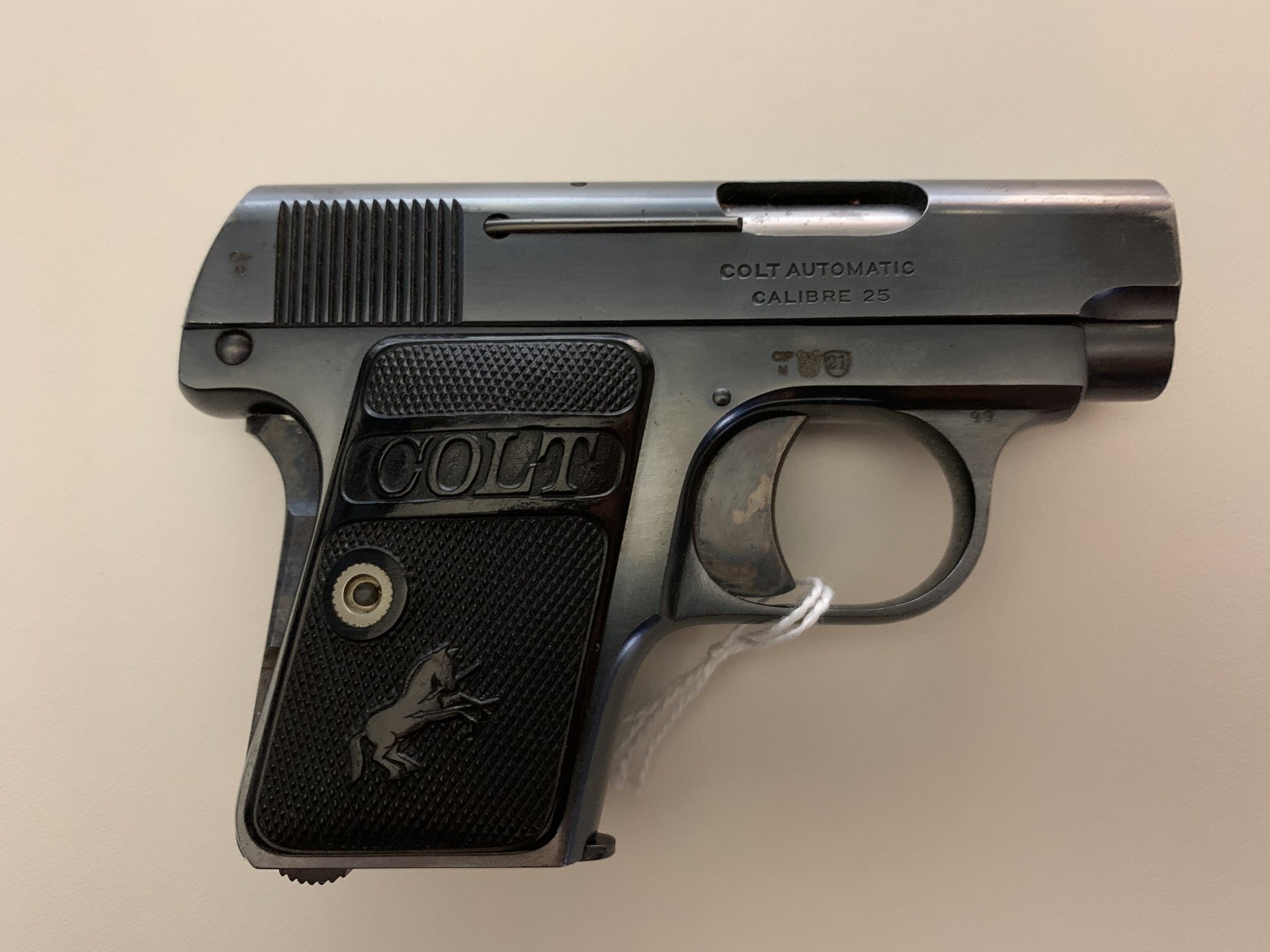 COLT	MODEL 1908 HAMMERLESS		25 ACP