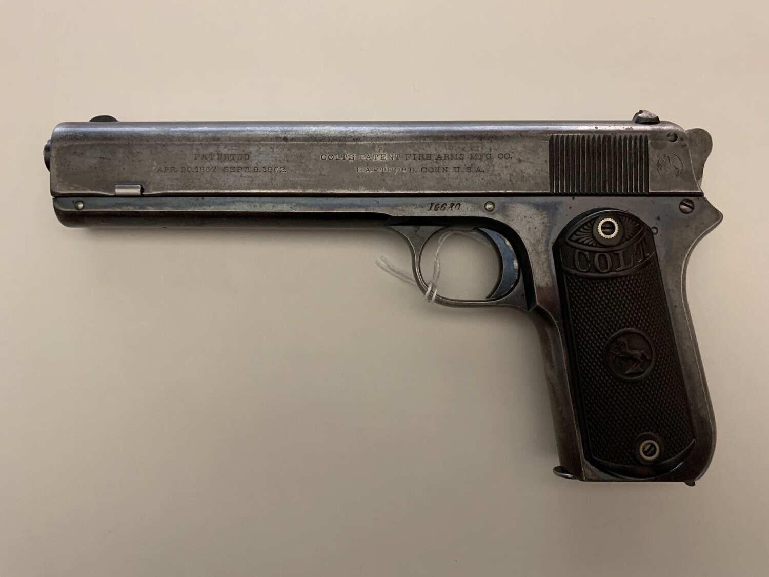 COLT	1902 SPORTING		38 RIMLESS