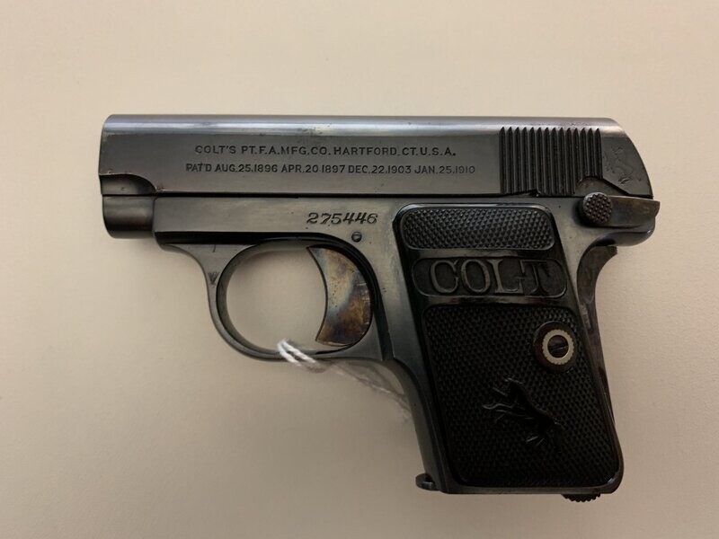 COLT	MODEL 1908 HAMMERLESS		25 ACP