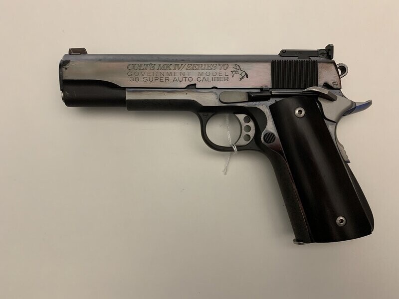 COLT	MK IV / SERIES 70 GOV 	38 SUPER