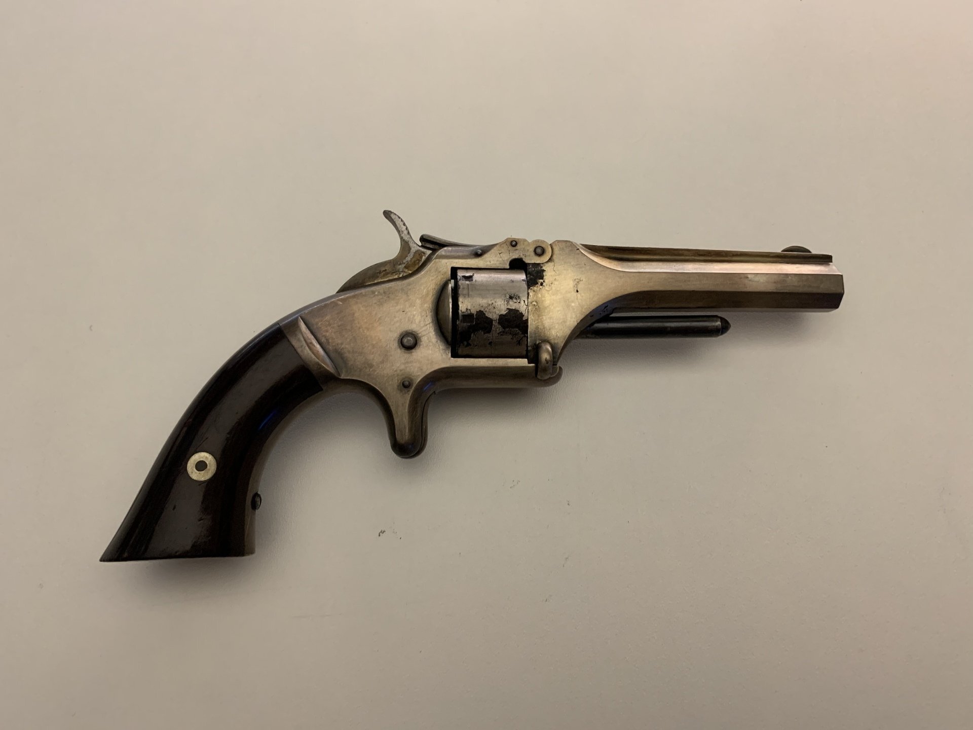 S&W	1	2 ND	22 RF SHORT full silver plated finish