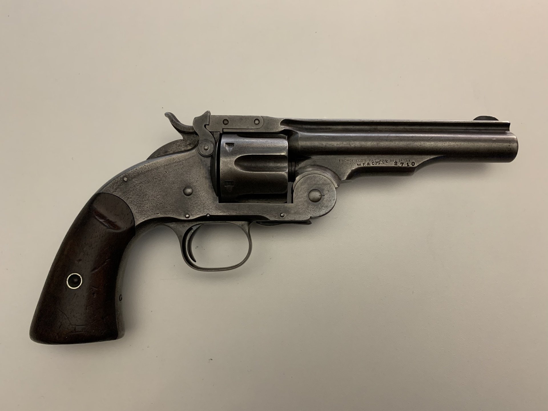 S&W	3	SCHOFIELD 1ST MODEL WELLS FARGO 	45 S&W