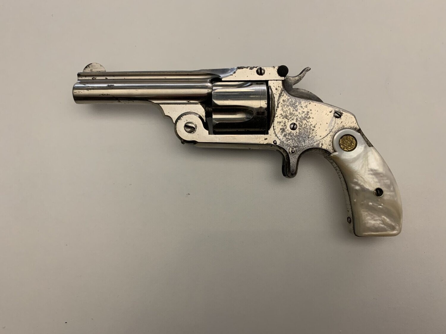 S&W	38	SINGLE ACTION 2nd / PEARL FACTORY GRIPS 2nd	38 S&W