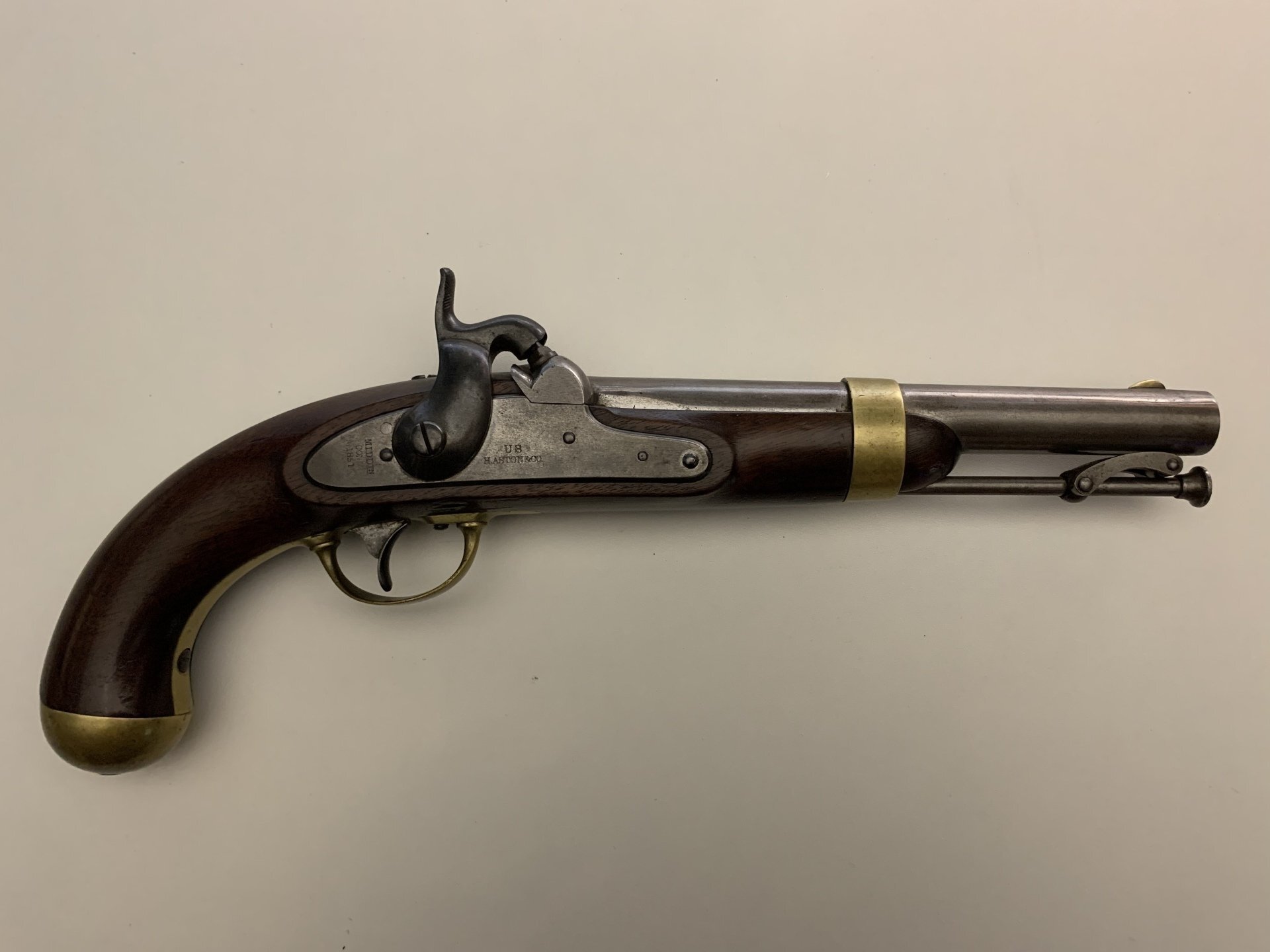 H. ASTON&CO	1842 US PRIMARY PISTOL		54