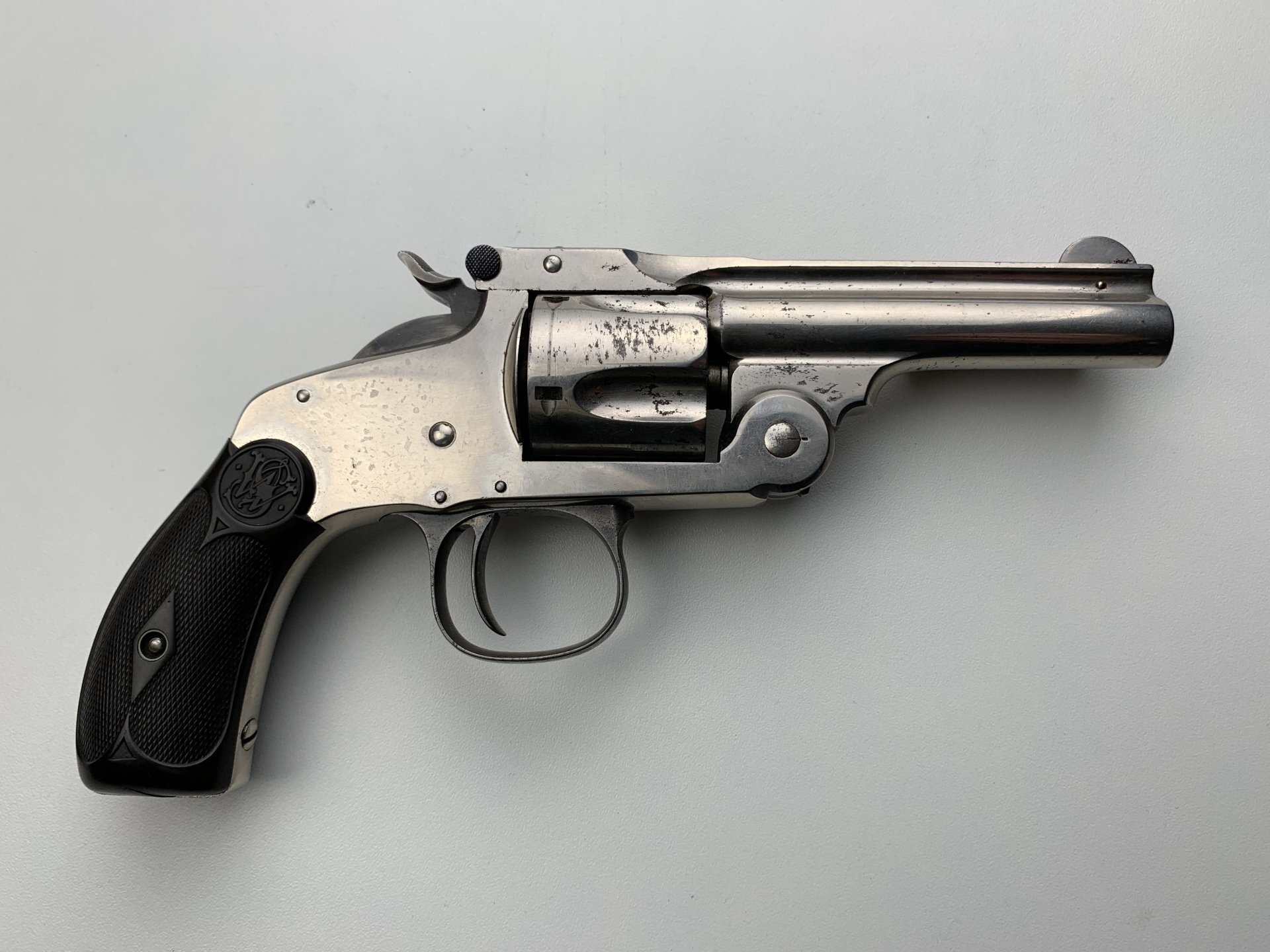 S&W	38	SINGLE ACTION ( MODEL OF 1891 )		3 RD	38 S&W