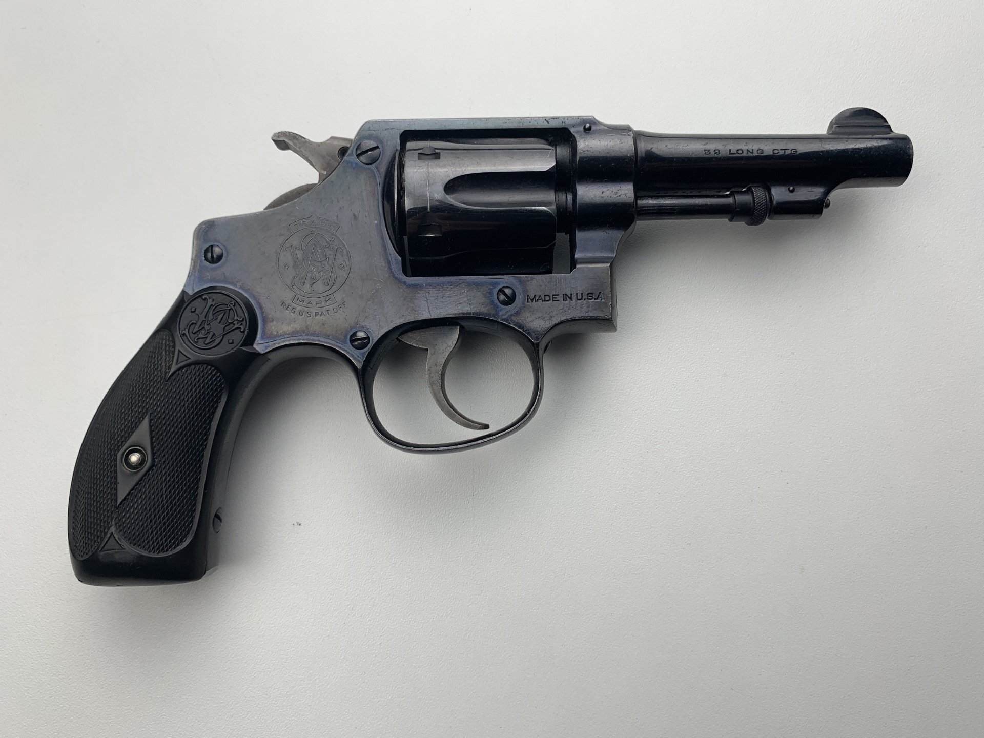 S&W	32 HAND EJECTOR 3RD MODEL			I	32 S&W L