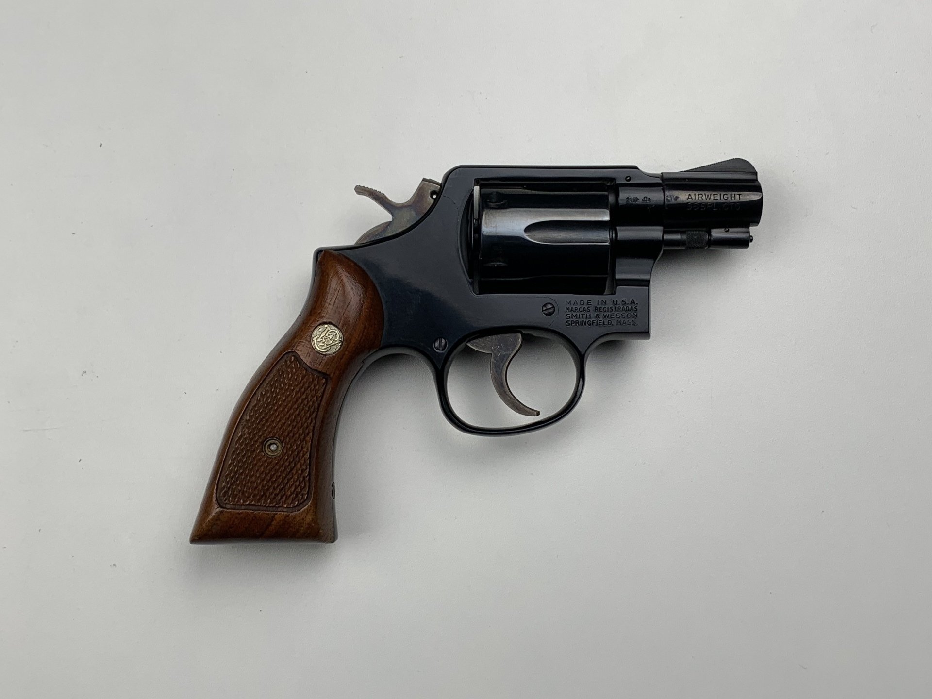 S&W	12	3	M & P AIRWEIGHT	K  	38 SPL