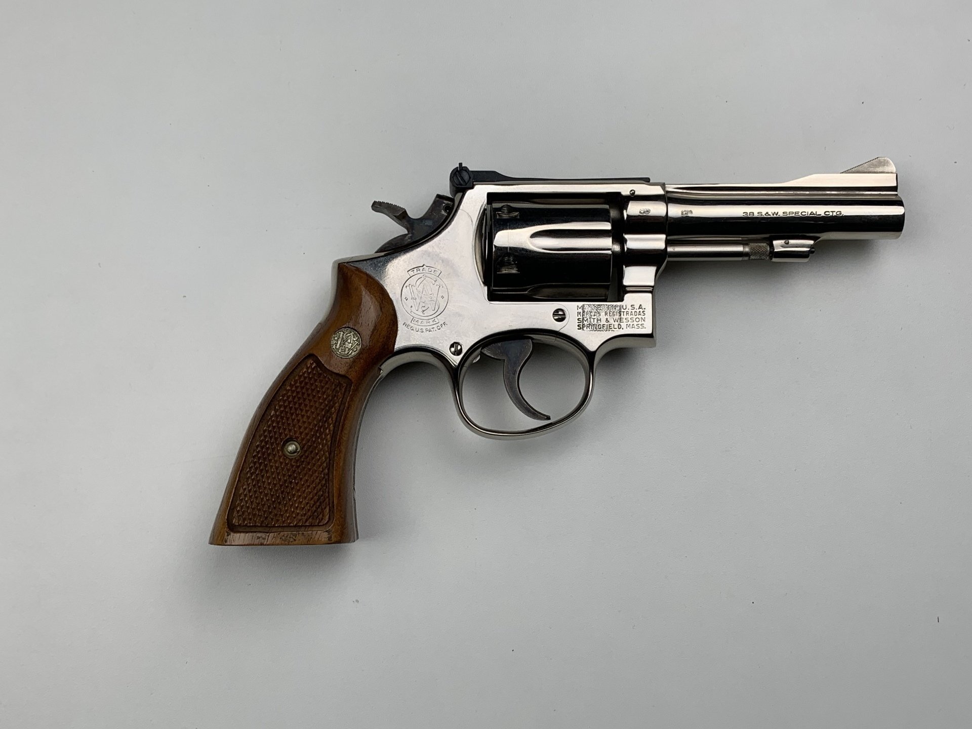 S&W	15	3	COMBAT MASTERPIECE	K 	38 SPL