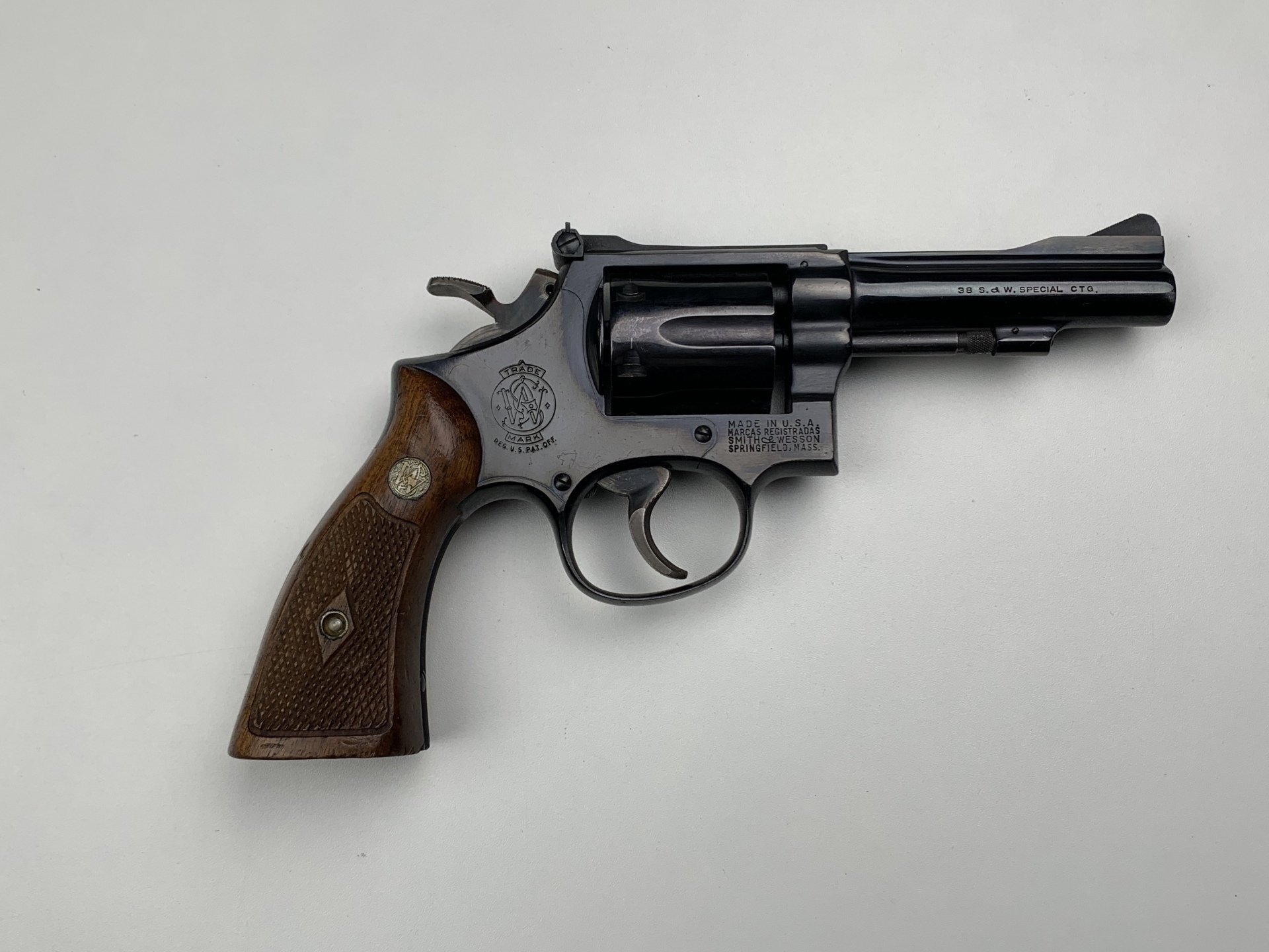 S&W	15	2	COMBAT MASTERPIECE USAF	K	38 SPL