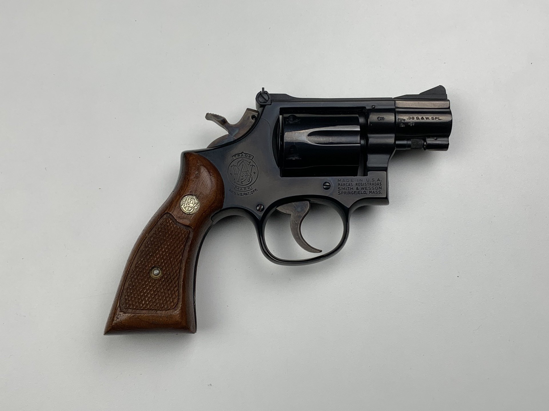 S&W	15	4	COMBAT MASTERPIECE	K 	38 SPL