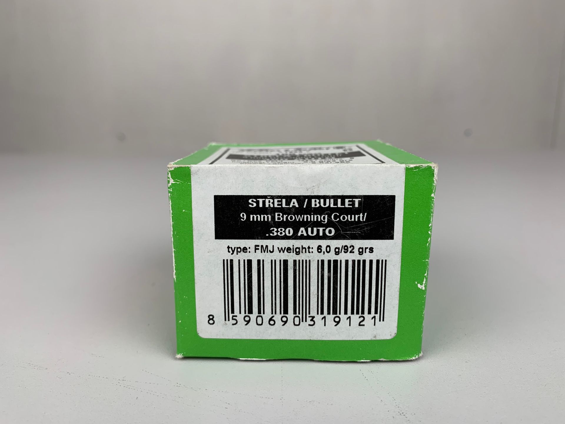 SELLIER & BELLOT	CAL: 9 MM	.355/ 92 GR. FMJ