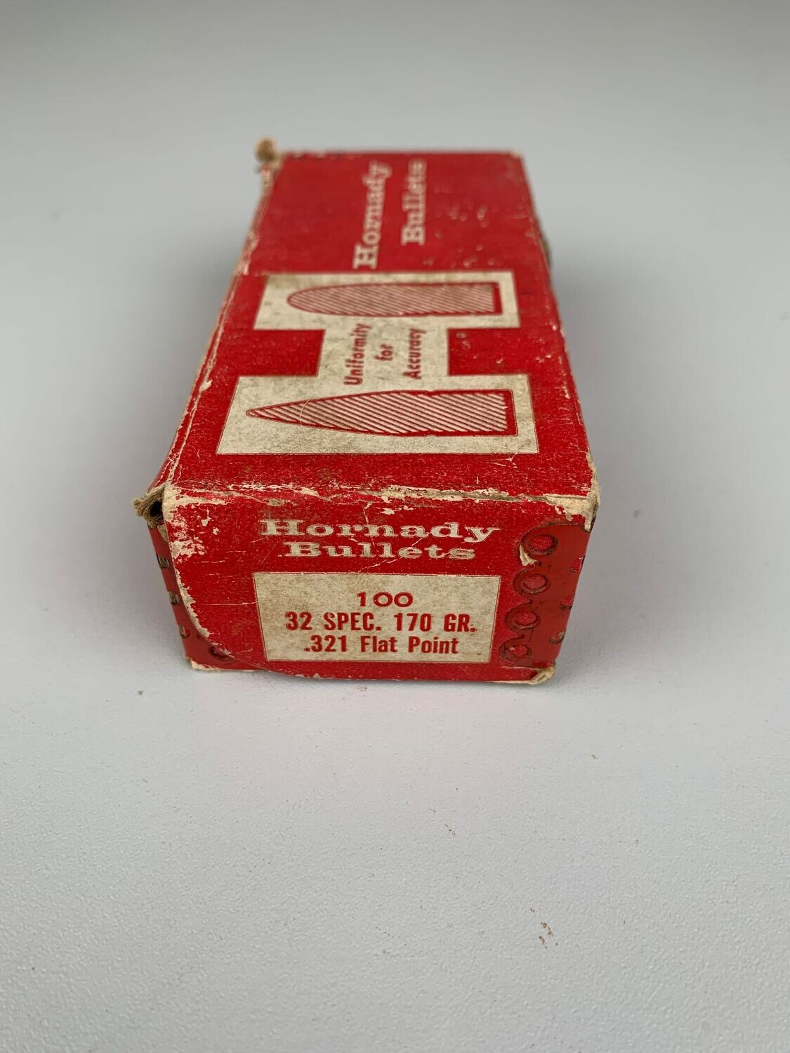 HORNADY	CAL: 32 SPEC.	170 GR./ .321 FLAT POINT