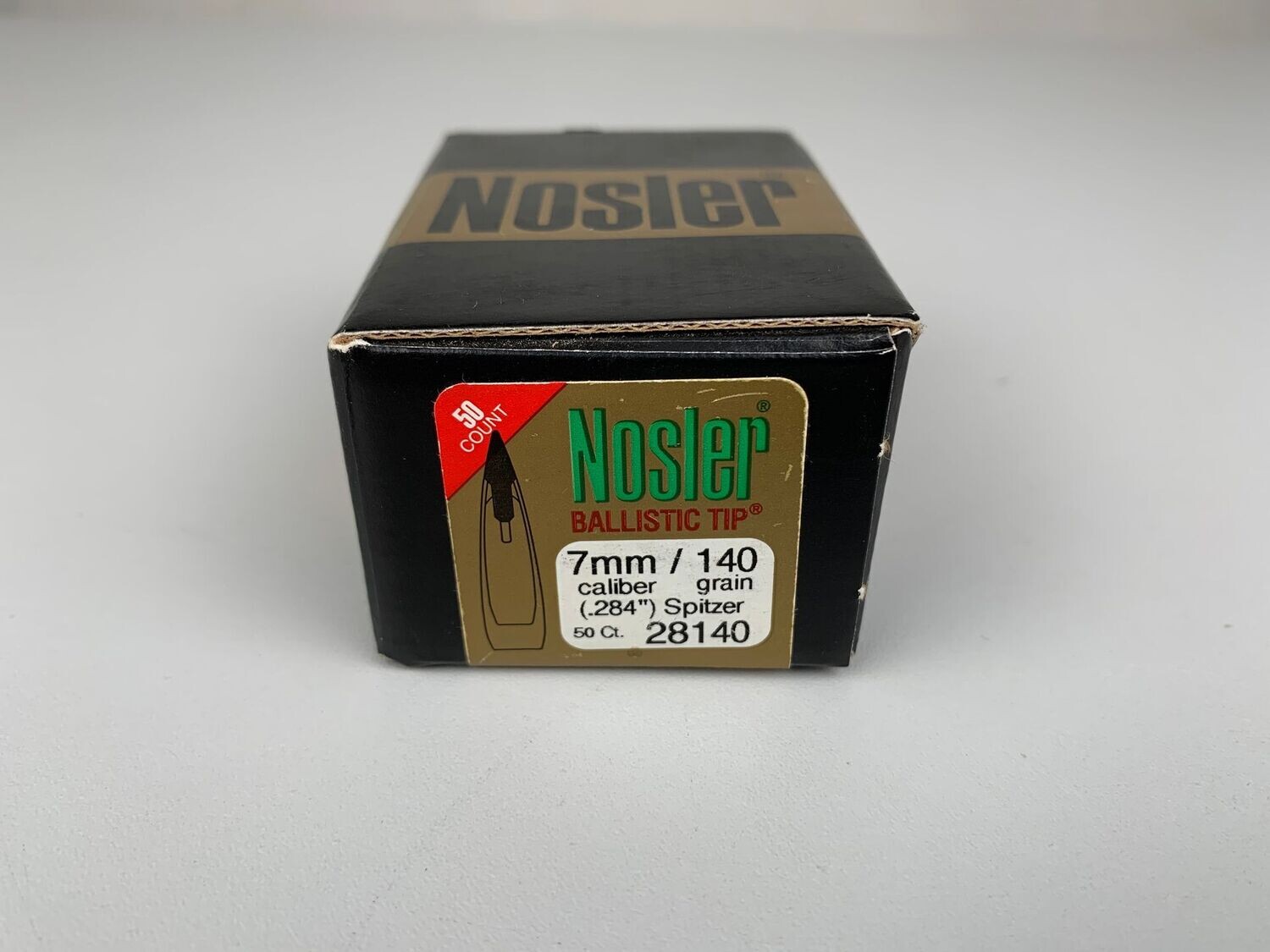 NOSLER	CAL: 7 MM	.284/ 140 GR. SPITZER