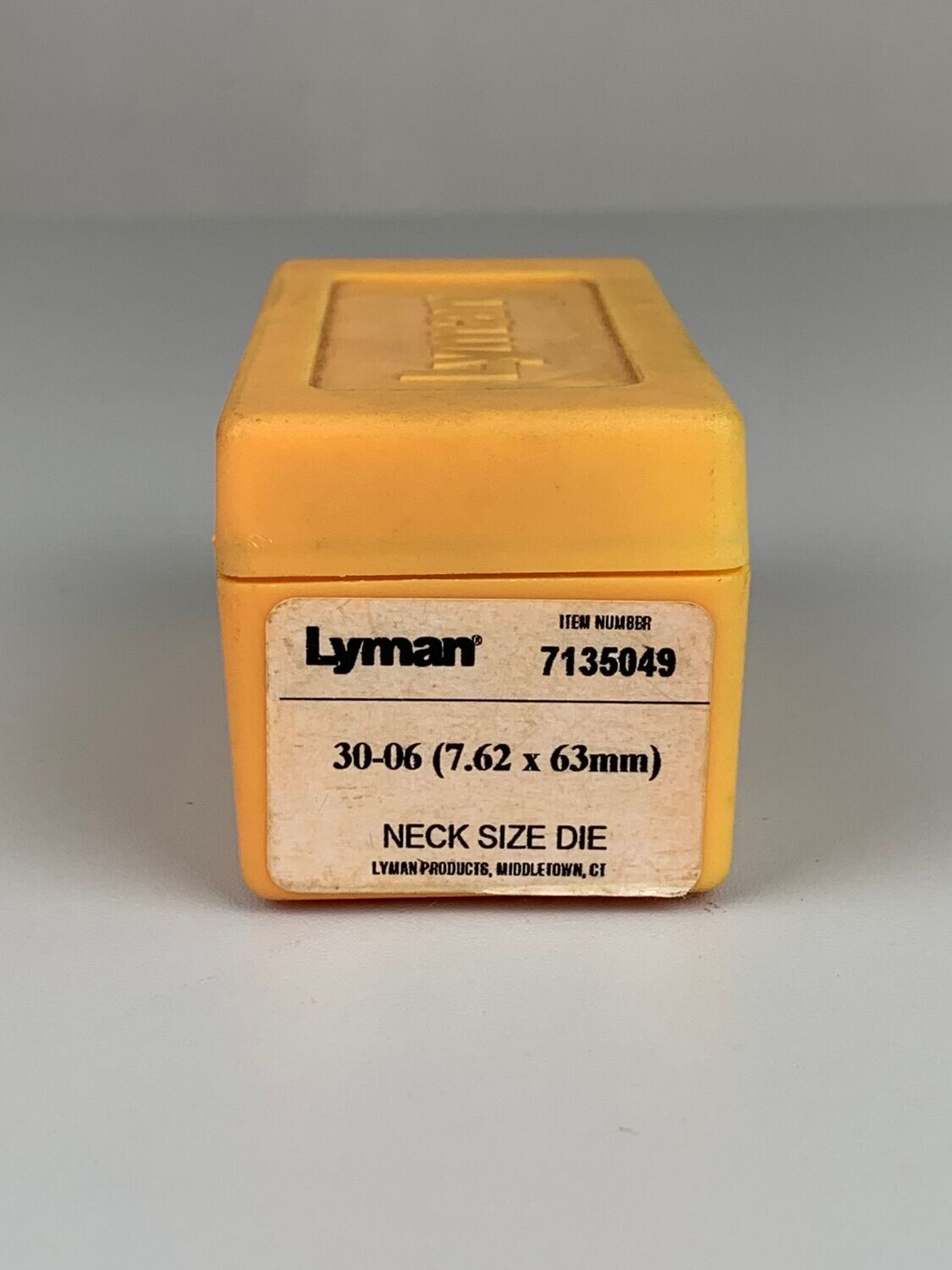 LYMAN	NECK SIZE DIE	30-06 (7,62X63MM)