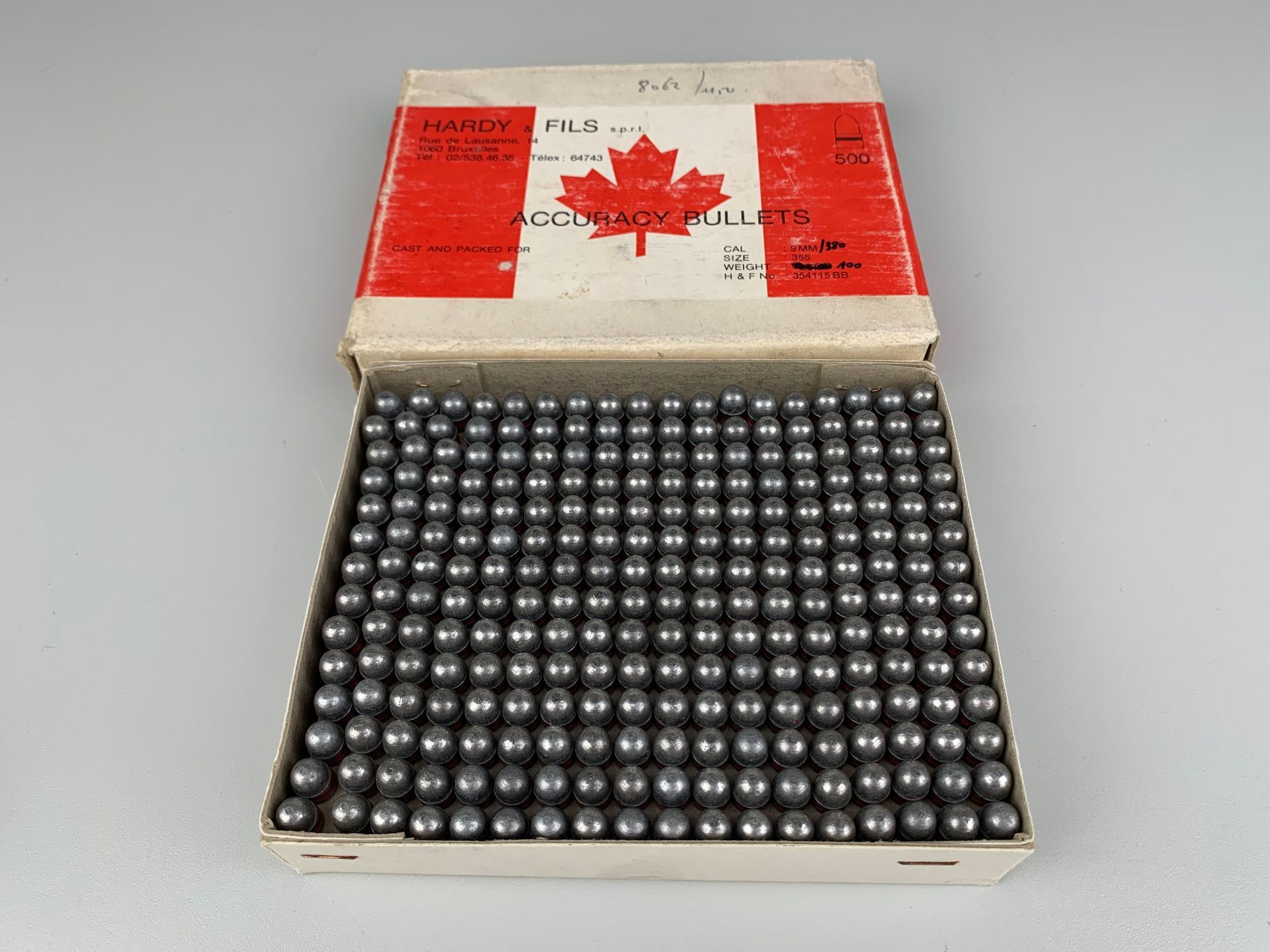 HARDY & FILS	CAL: 380	SIZE:355 / WEIGHT:100