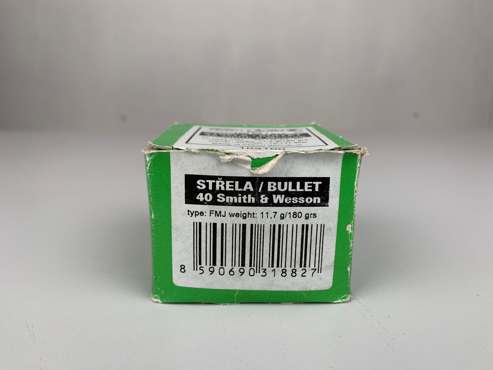 SELLIER & BELLOT	CAL: 40	.400/ 180 GR. FMJ