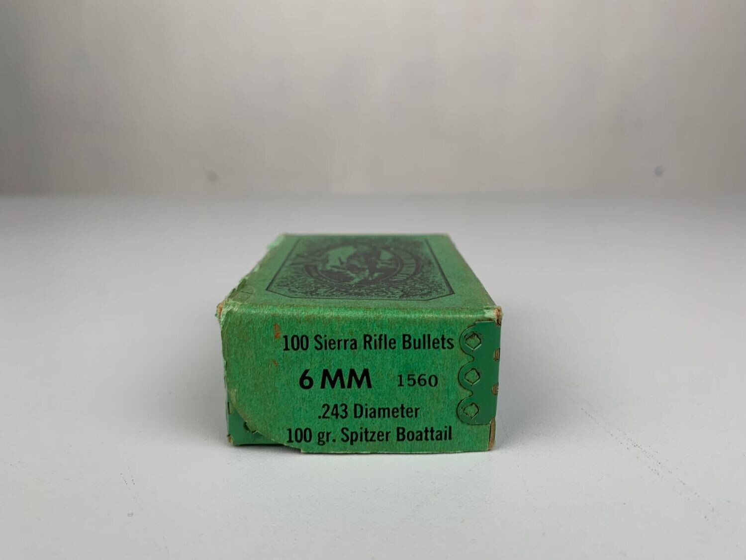 SIERRA	CAL: 6 MM	.243/ 100 GR. SPITZER BOATTAIL