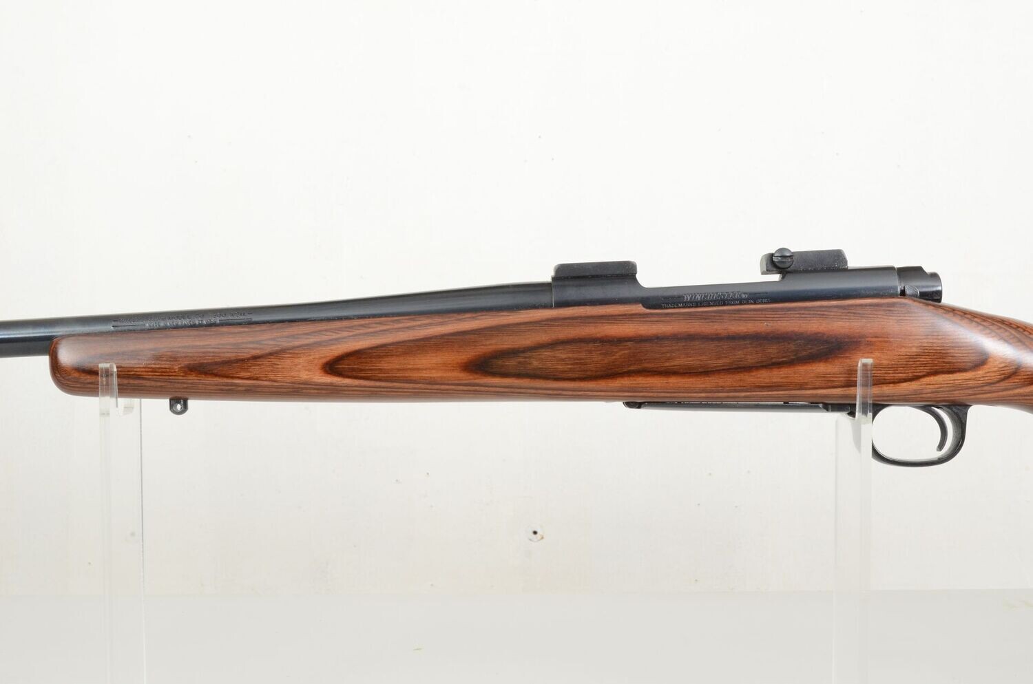 WINCHESTER	70	LAMINATED STOCK 	SCOPE MOUNT NO FRONT SIGHT