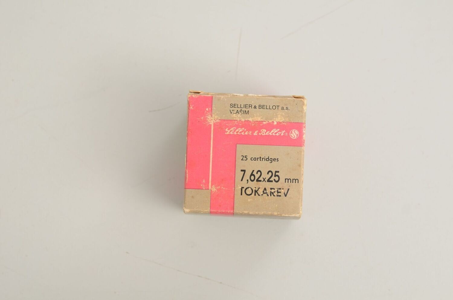 SELLIER & BELLOT	7,62 X 25  TOKAREV