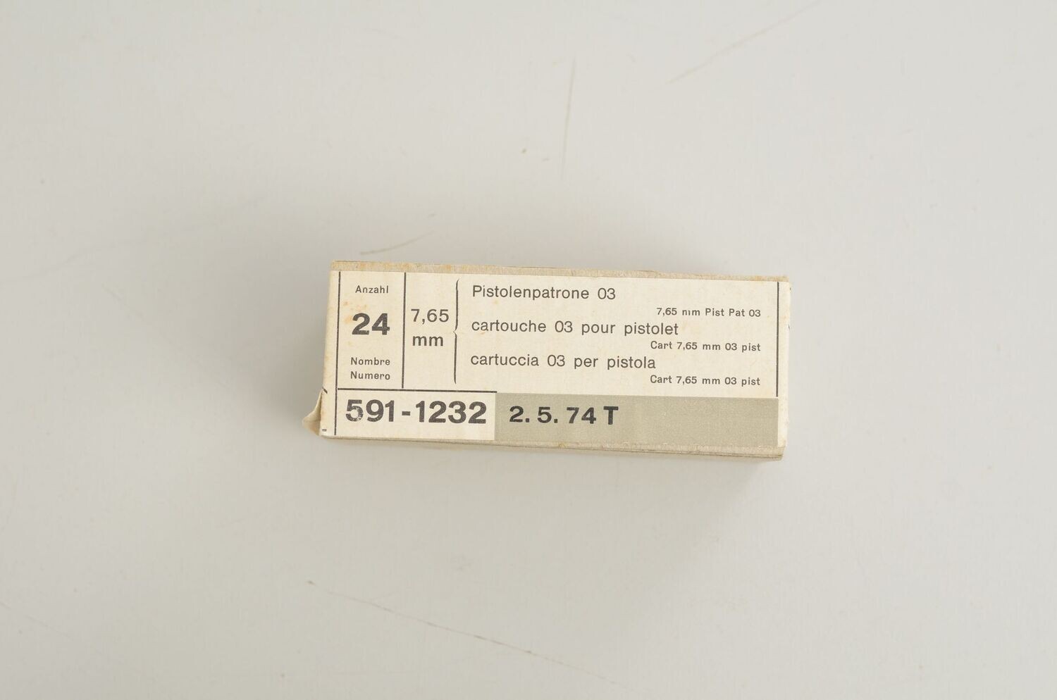 SUISSE AMMO	30 LUGER / 7,65 PARABELLUM