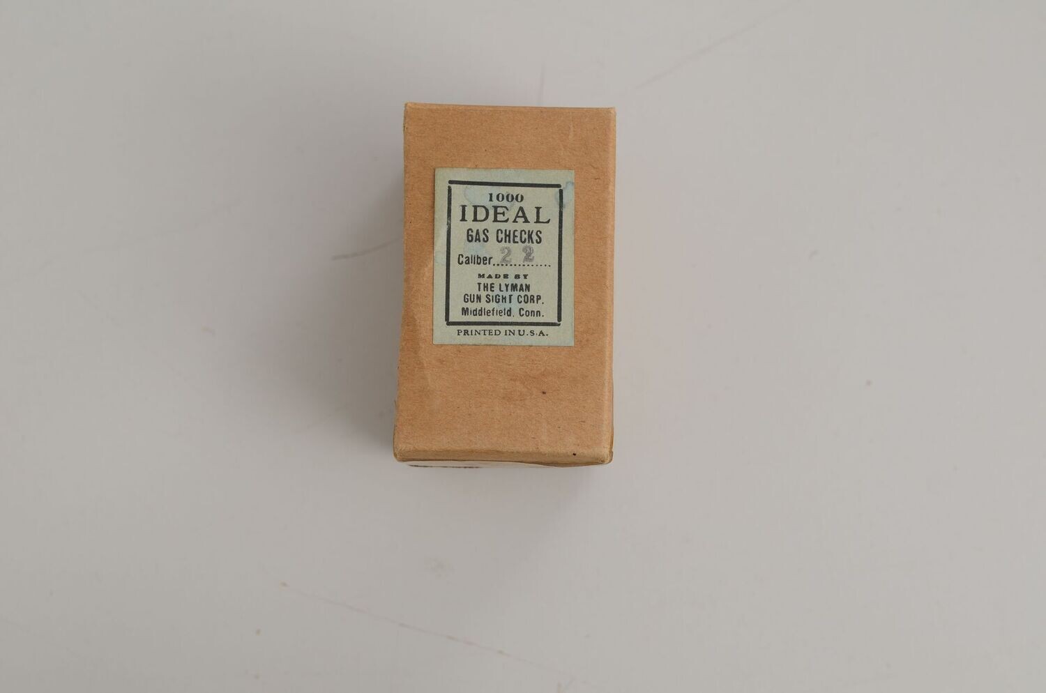 IDEAL - LYMAN	22 CAL	GAS CHECKS