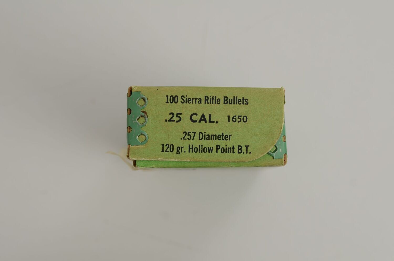 SIERRA	25 CAL	120 GR HPBT / 1650