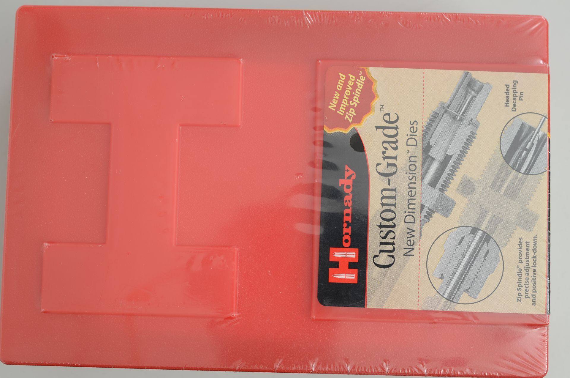 HORNADY	FL 3 DIE SET CUSTOM GRADE	458 LOTT