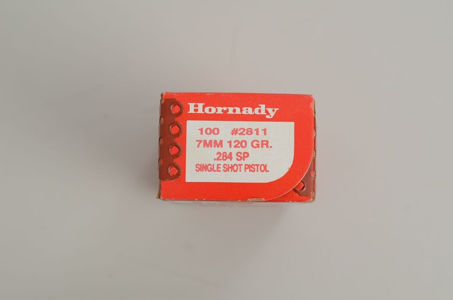 HORNADY	7 MM	120 GR .284 SP / 2811