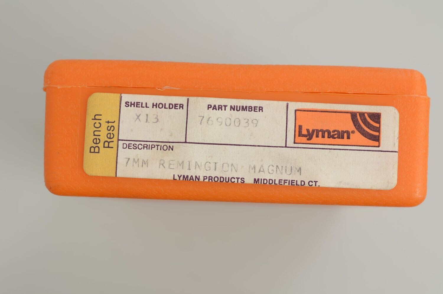 LYMAN	2 DIE BENCHREST SET	7MM REM MAGNUM