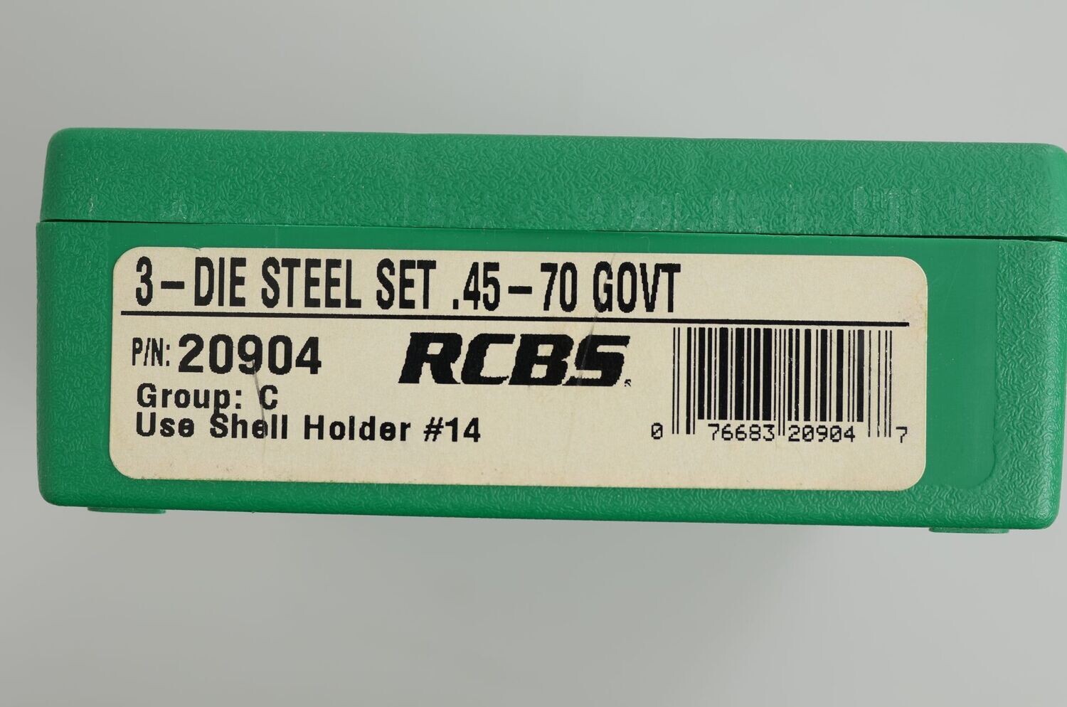 RCBS	FL 3 DIE STEEL  SET	45-70 GOV