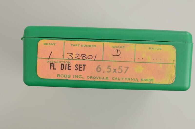 RCBS	FL 2 DIE STEEL SET	6,5 X 57