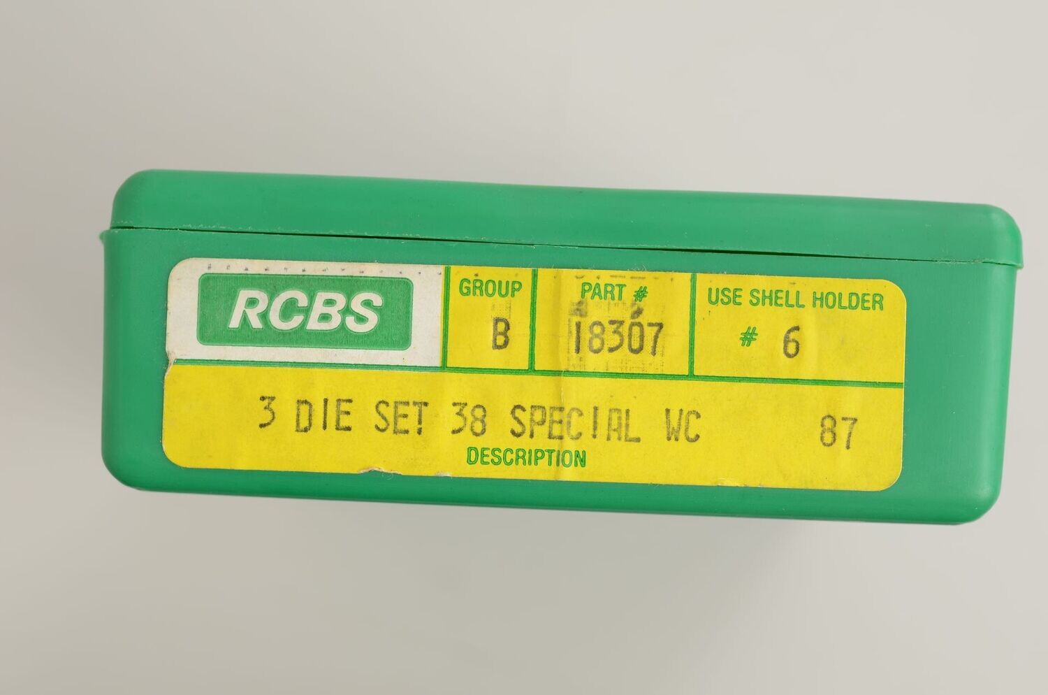 RCBS	FL 3 DIE SET 	38-357 WC - RN - SWC