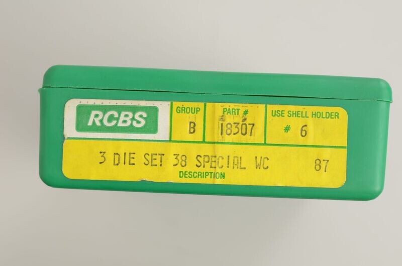 RCBS	FL 3 DIE SET 	38-357 WC - RN - SWC