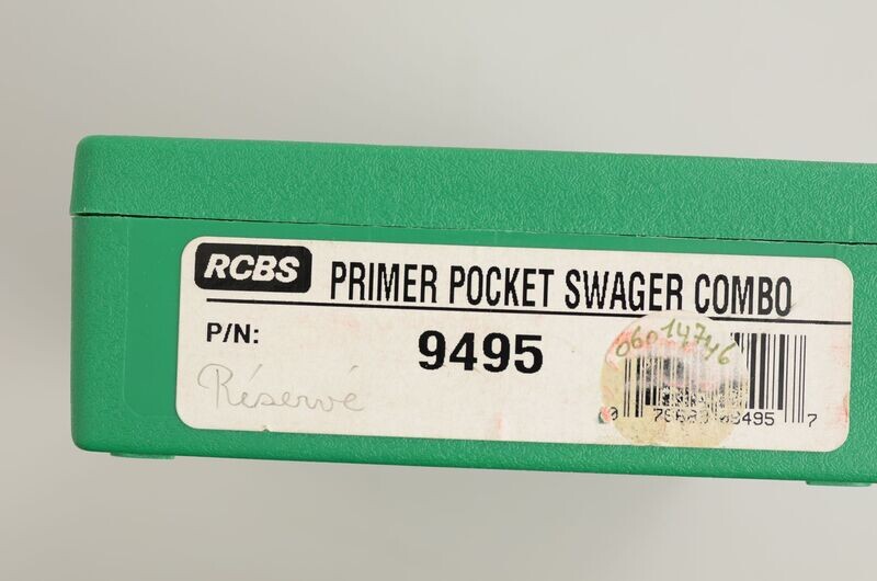RCBS	PRIMER POCKET SWAGER COMBO