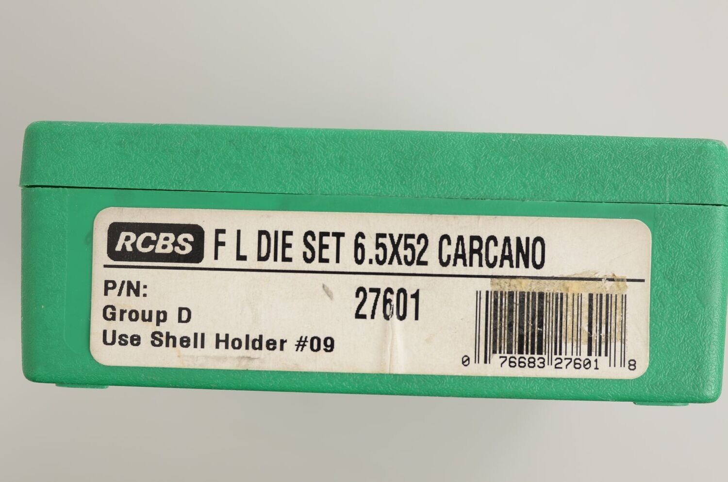 RCBS	FL 2 DIE STEEL SET	6,5X52 CARCANO
