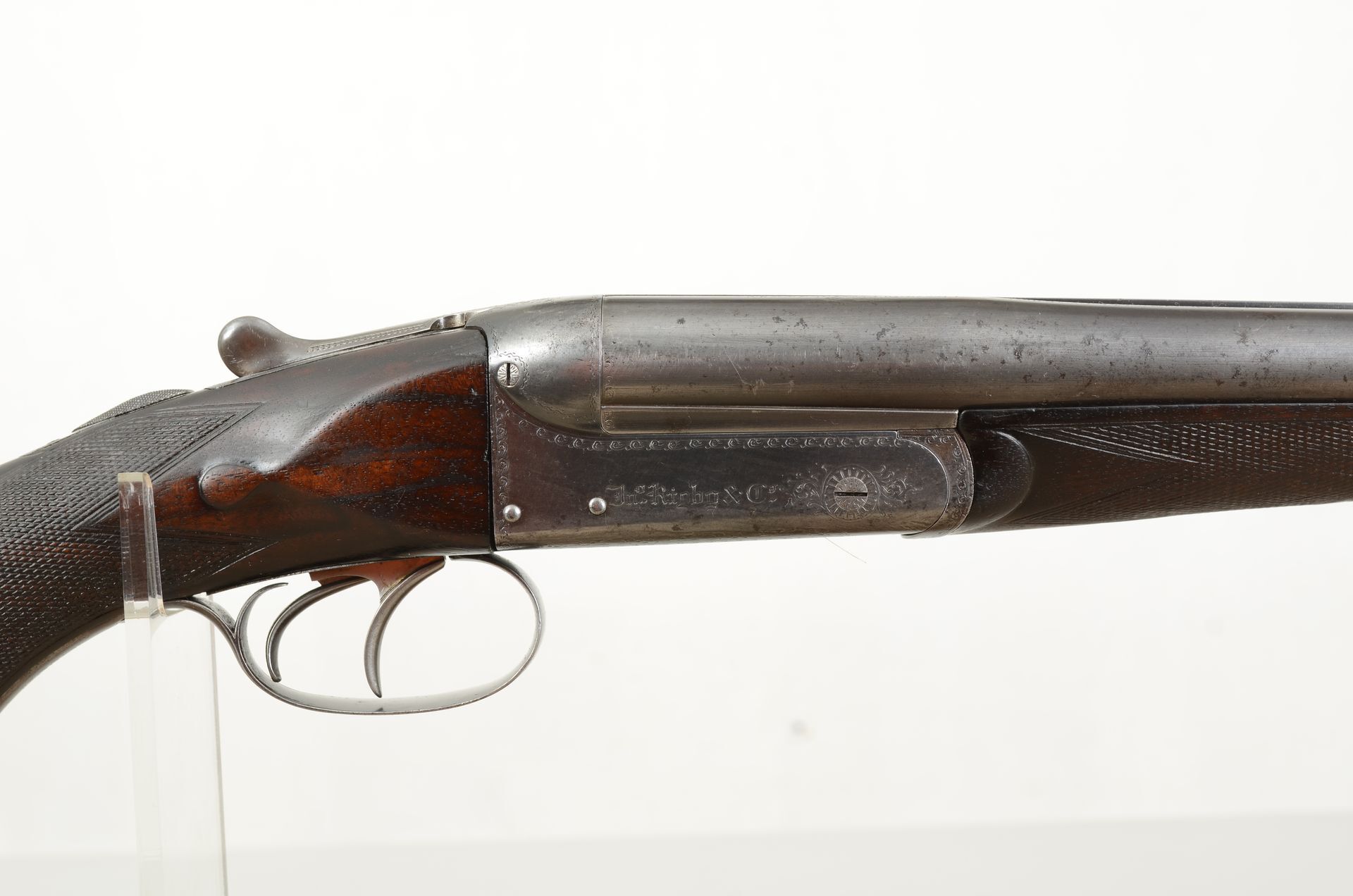 JOHN RIGBY BOXLOCK 450 NE DOUBLE RIFLE