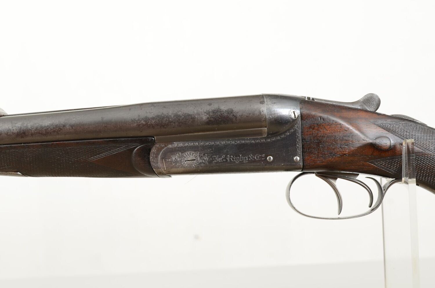 JOHN RIGBY BOXLOCK 450 NE DOUBLE RIFLE